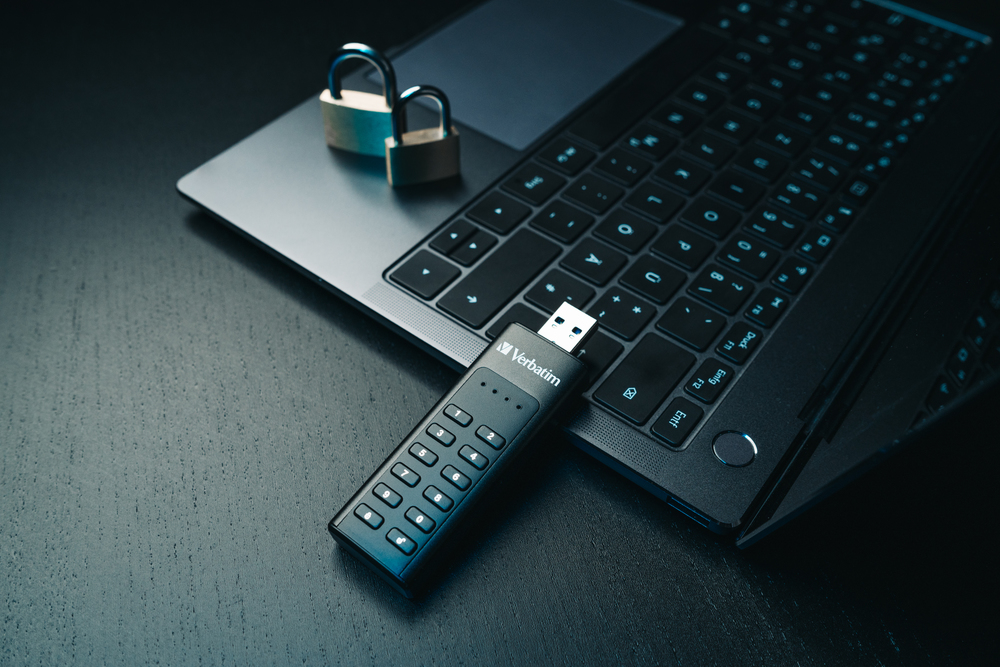 Keypad Secure USB-station USB 3.2 Gen 1 - 128 GB