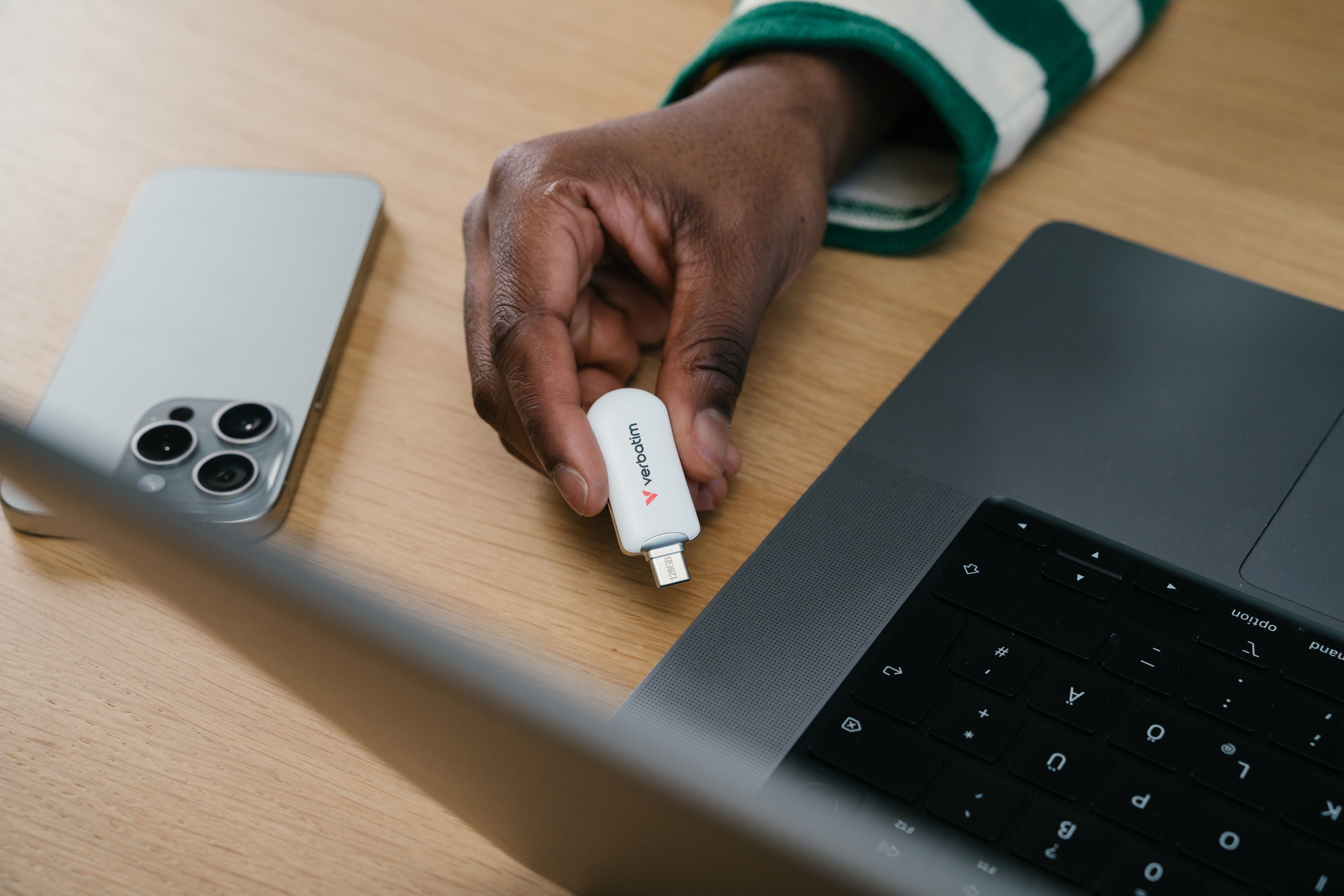 Plectra USB-C Flash Drive White 512GB