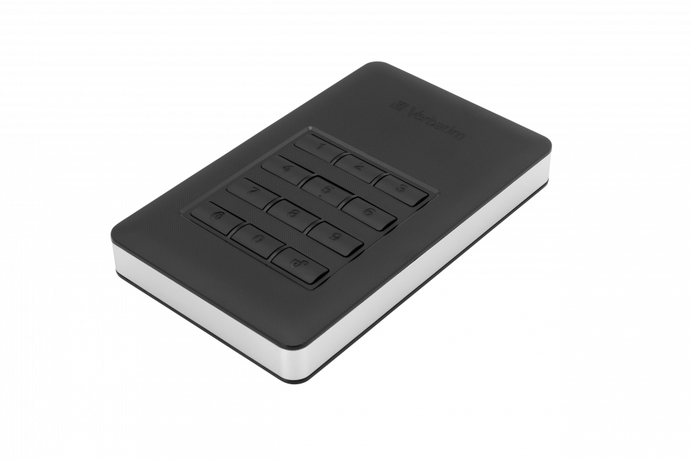 Store 'n' Go Secure Portable HDD with Keypad Access 2TB | Verbatim