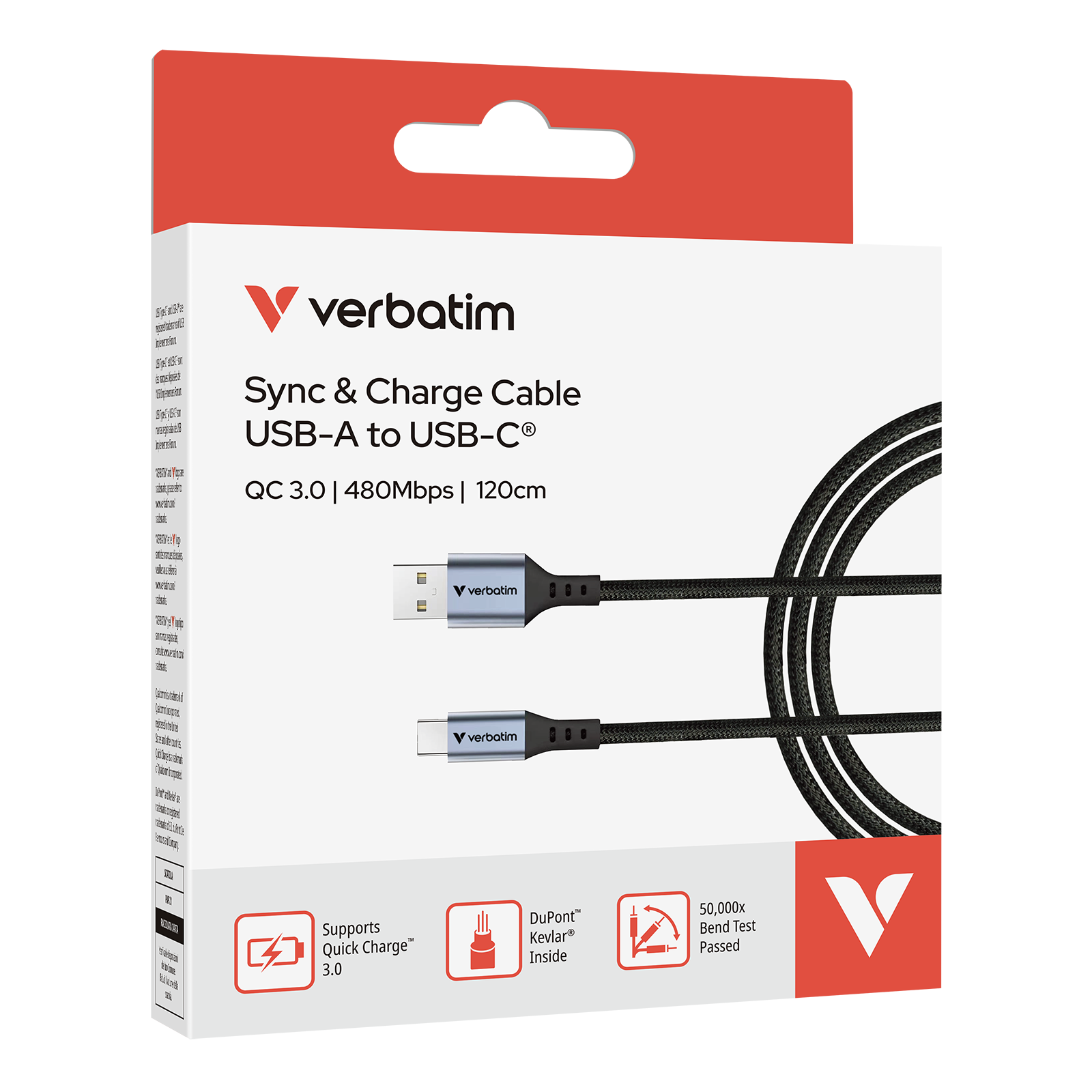 Câble de Sync & Charge USB-A vers USB-C 120 cm