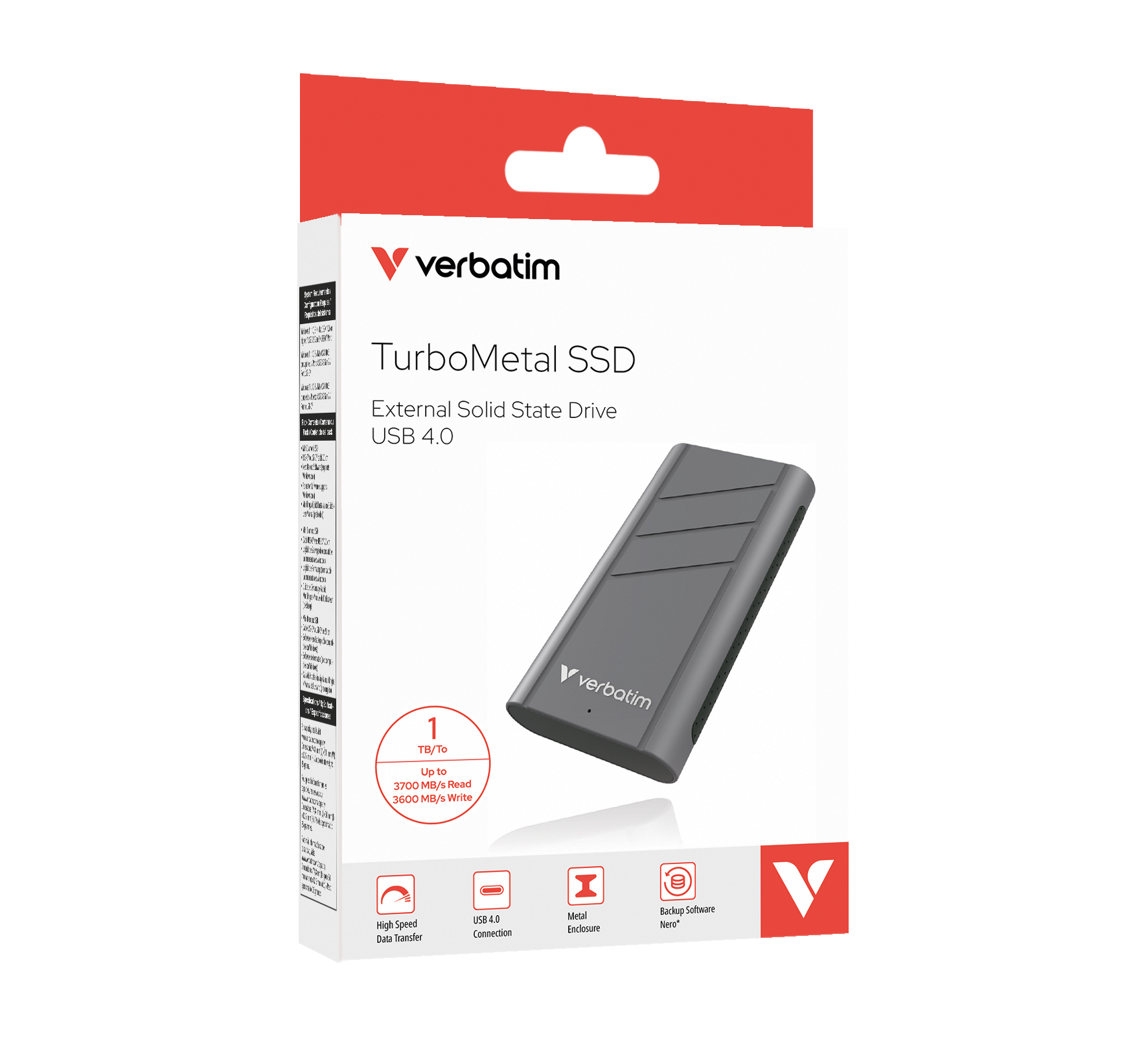 TurboMetal SSD USB4 1TB