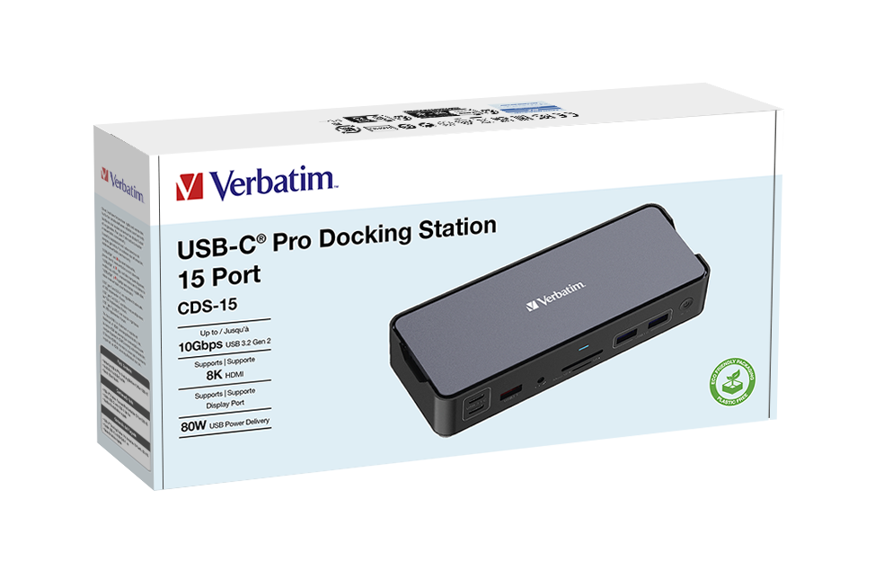 USB-C Pro docking station met 15 poorten CDS-15